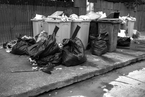 Business waste removal services in Honor Oak